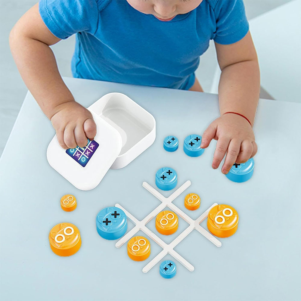 TIC TAC TOE BIG EAT SMALL GOBBLE KIDS GAMES
