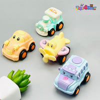 Thumbnail for KIDS PULL BACK FRICTION MINI CAR - PACK OF 4