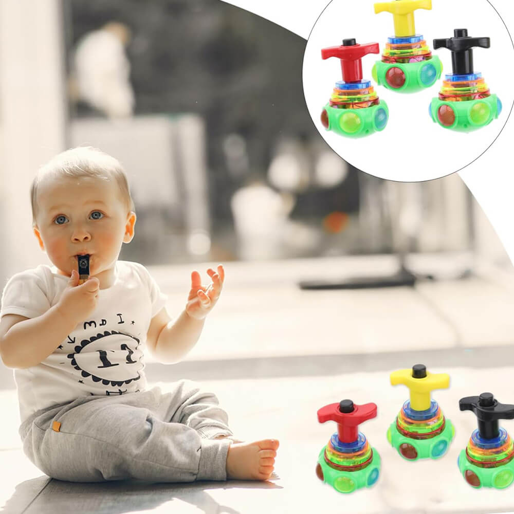 LED GYROSCOPE SPINNING TOY