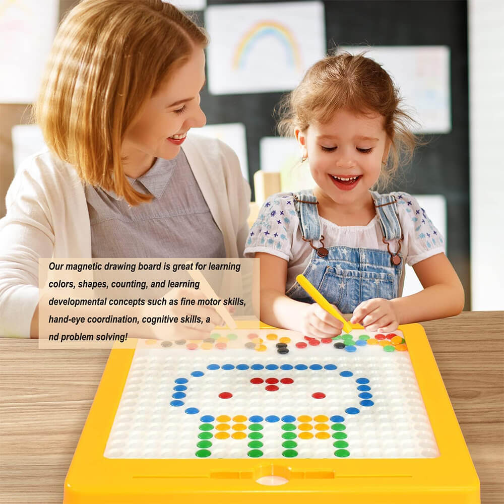 MAGNETIC LEARNING EDUCATIONAL DRAWING BOARD