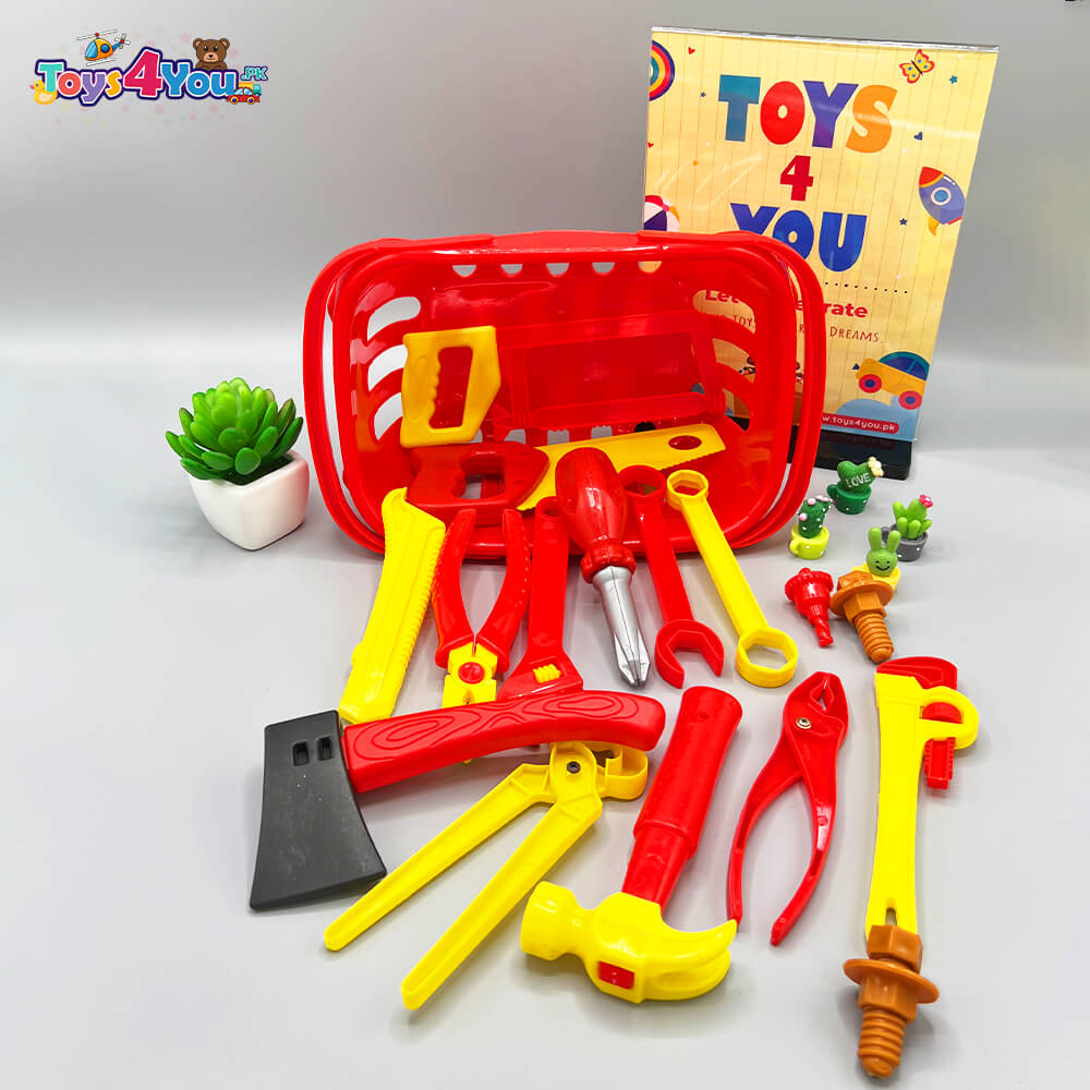 KIDS TOOL SET BUCKET - 16 PCS