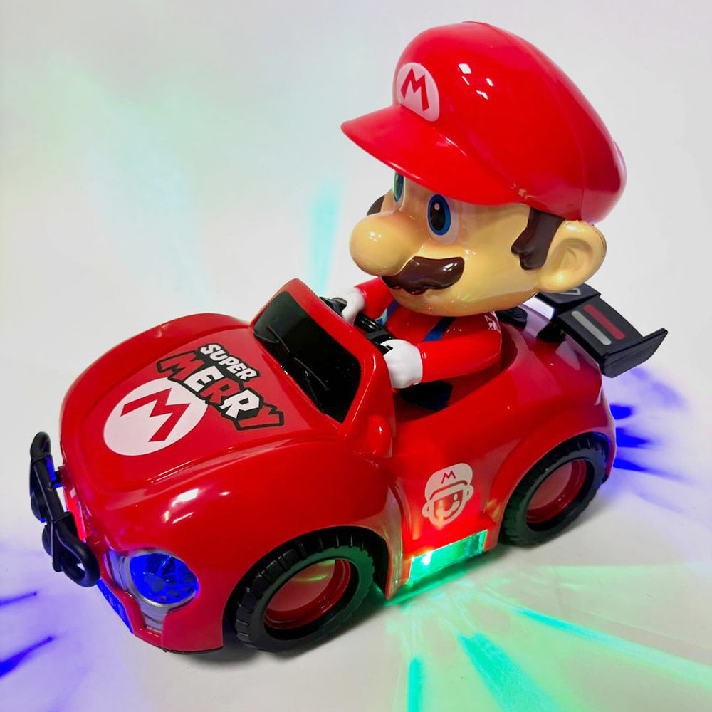 SUPER MARIO SPRAY CAR WITH LIGHT & SOUND