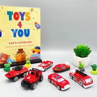 Thumbnail for KIDS MINI METAL FIRE CAR COLLECTION - 6 PCS