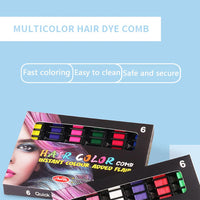 Thumbnail for INSTANT BLENDABLE HAIR COLOR COMB - 6 PCS