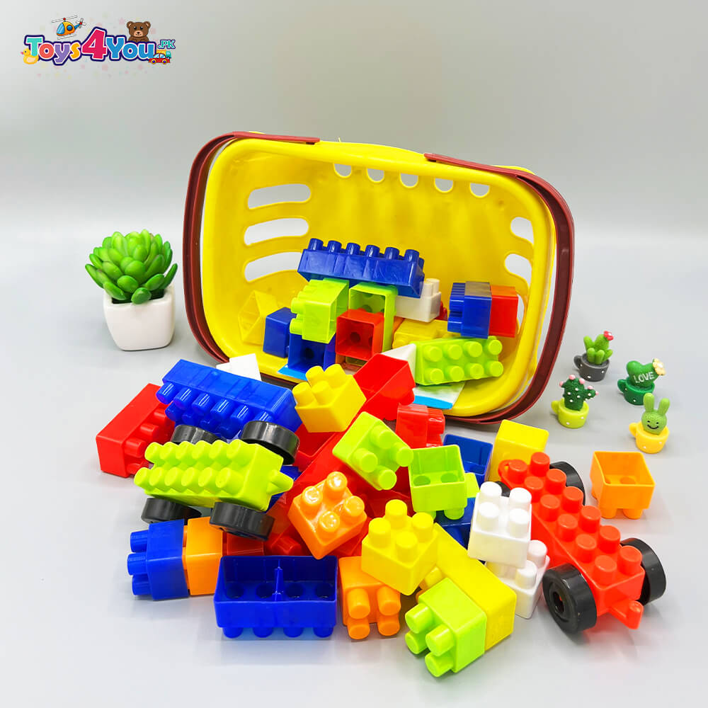 KIDS BUILDING BLOCK BUCKET