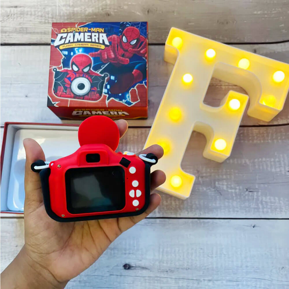 KIDS DIGITAL SPIDER-MAN VIDEO CAMERA 1080P