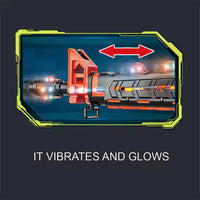 Thumbnail for BATTERY OPERATED TOY GUN WITH ELECTRIC FLASH LIGHT
