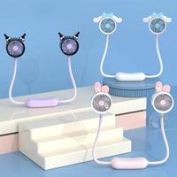 Thumbnail for CUTE RECHARGEABLE NECK FAN