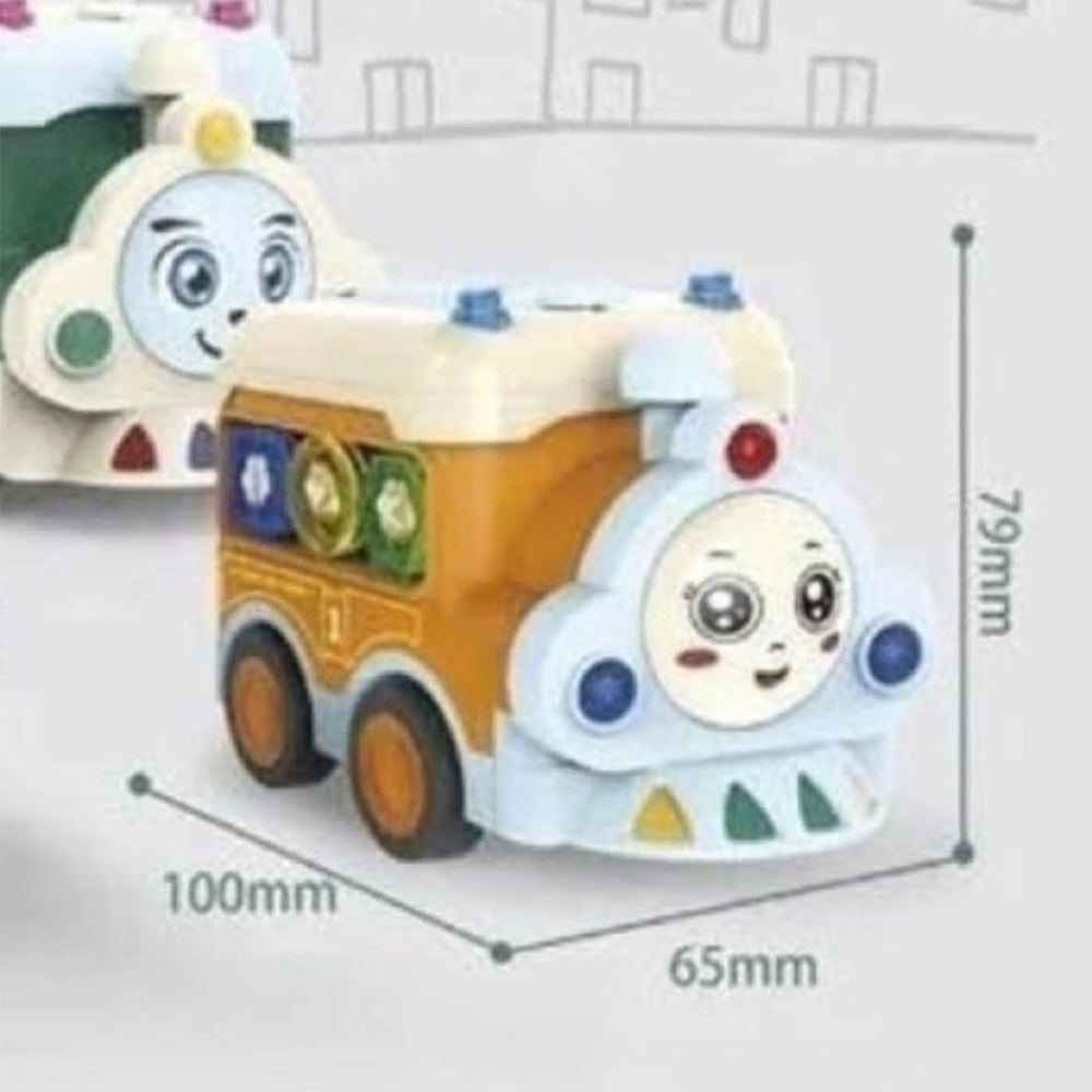 CARTOON TRAIN PIANO BABY  TOY