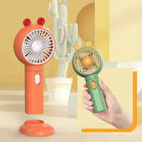 Thumbnail for CUTE RECHARGEABLE FAN WITH MOBILE STAND