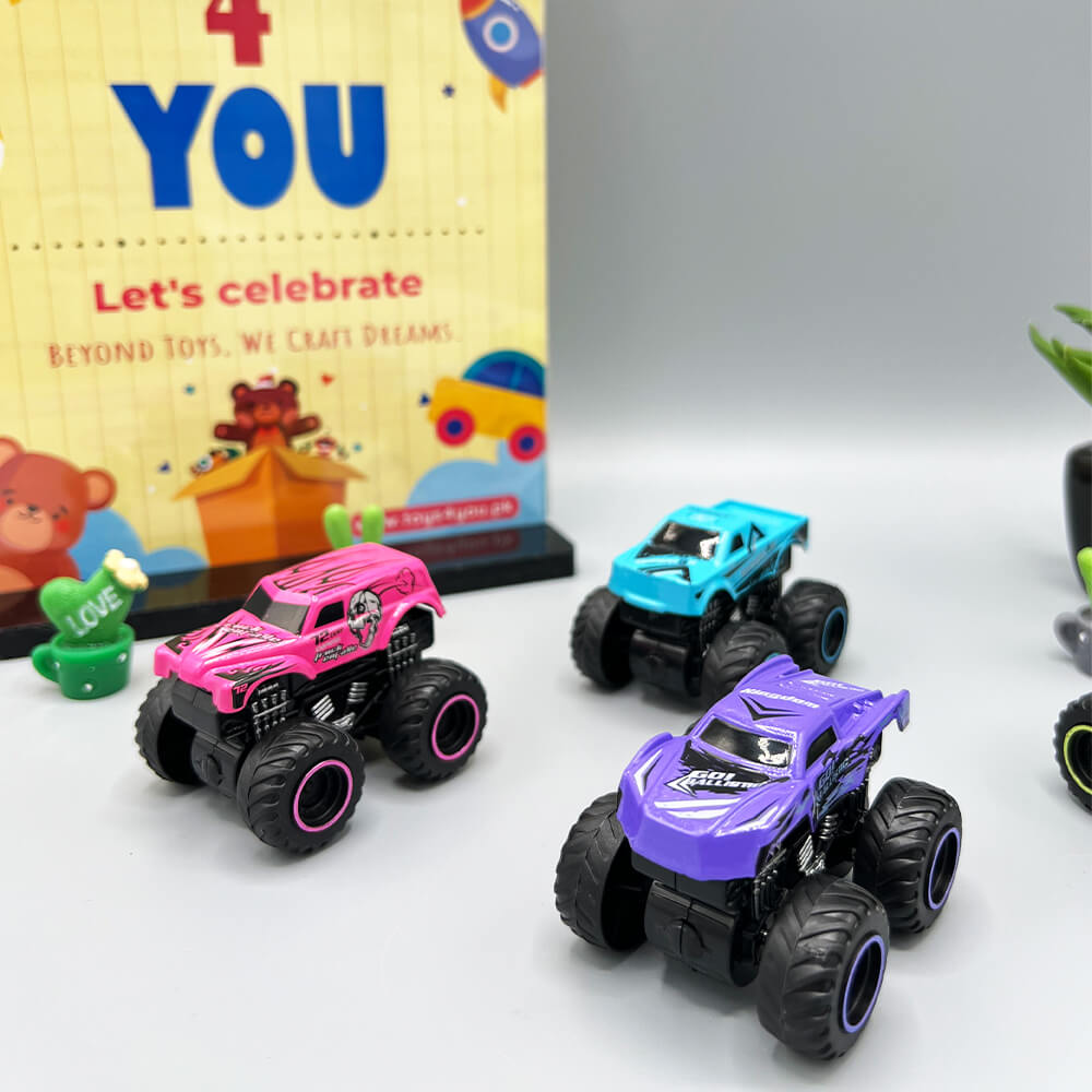 KIDS MINI METAL HOTWHEEL COLLECTION - 4 PCS