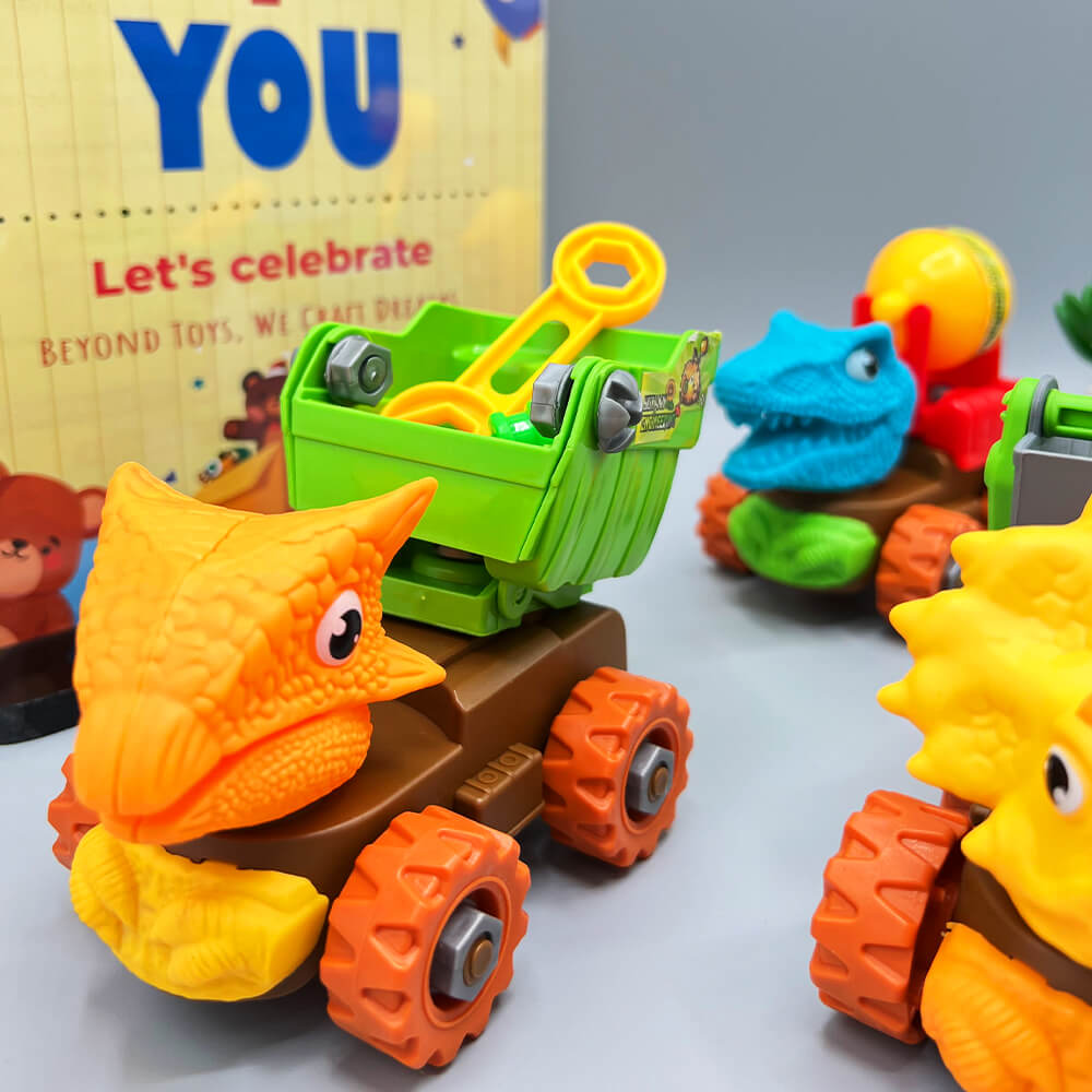 DINOSAUR ENGINEERING TRUCK FOR KIDS