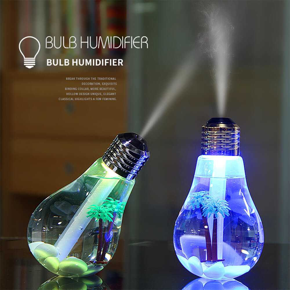 HUMIDIFIER BULB WITH LED NIGHT LIGHT - 400 ML