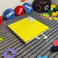 Thumbnail for MULTICOLOR BIG SIZE PLAY AREA PUZZLE MAT - 4 PCS