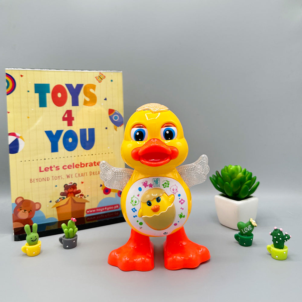 CUTE MUSICAL DANCING DUCK TOY FOR KIDS