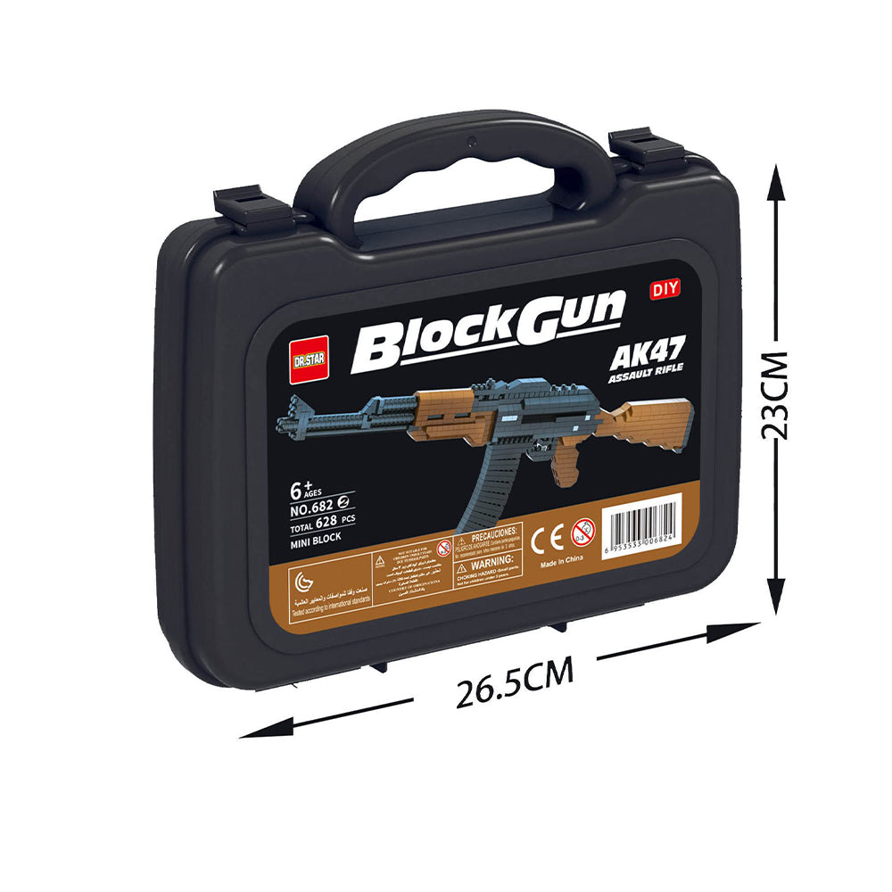 AK47 COLLECTIBLE BLOCK GUN SET