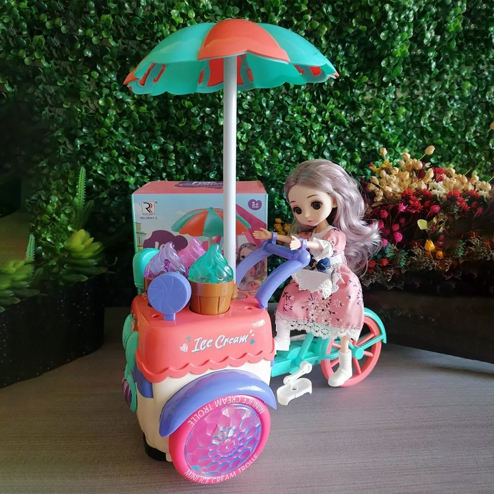 BATTERY OPERATED ICE CREAM CAR