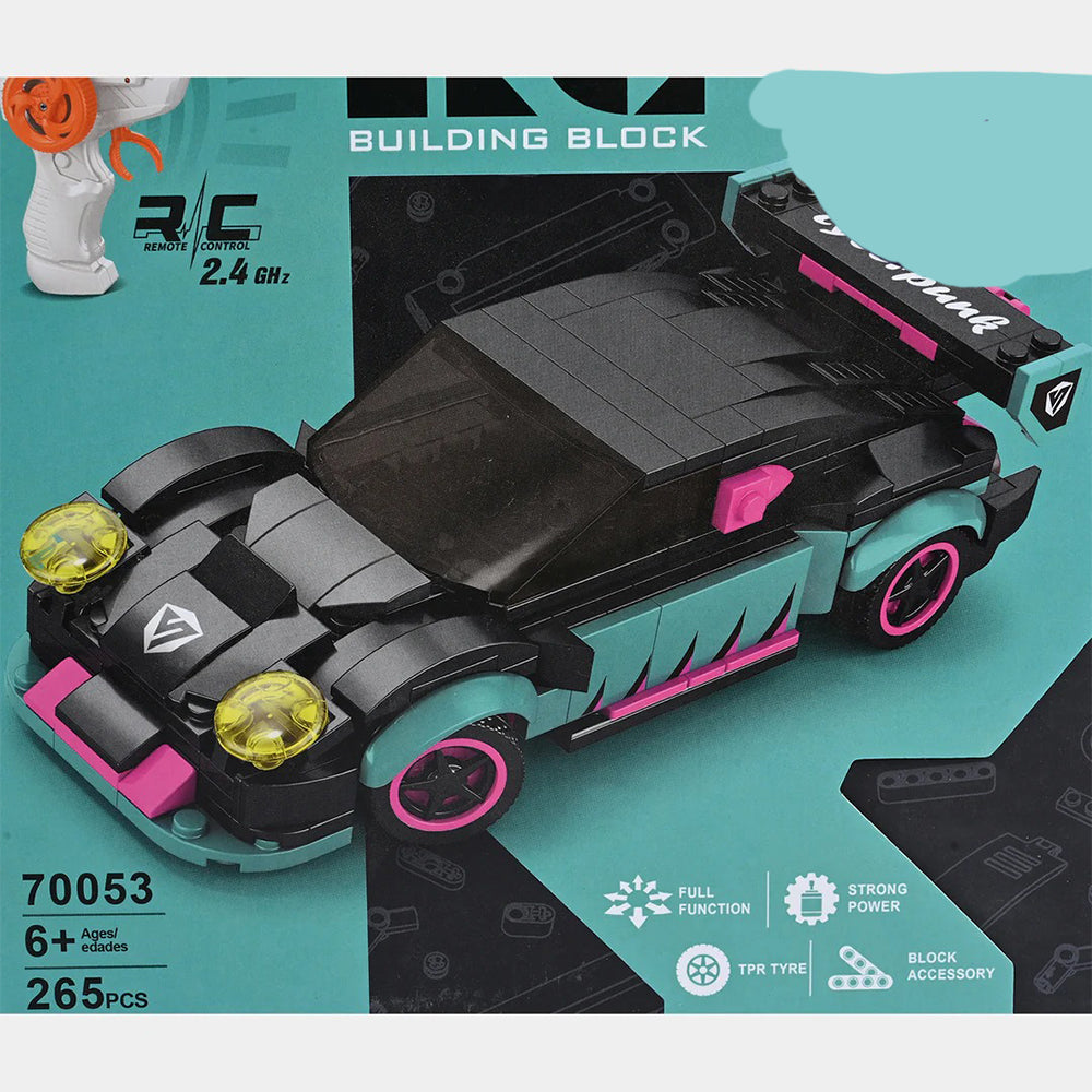 BUILDING BLOCK REMOTE CONTROL CAR FOR KIDS