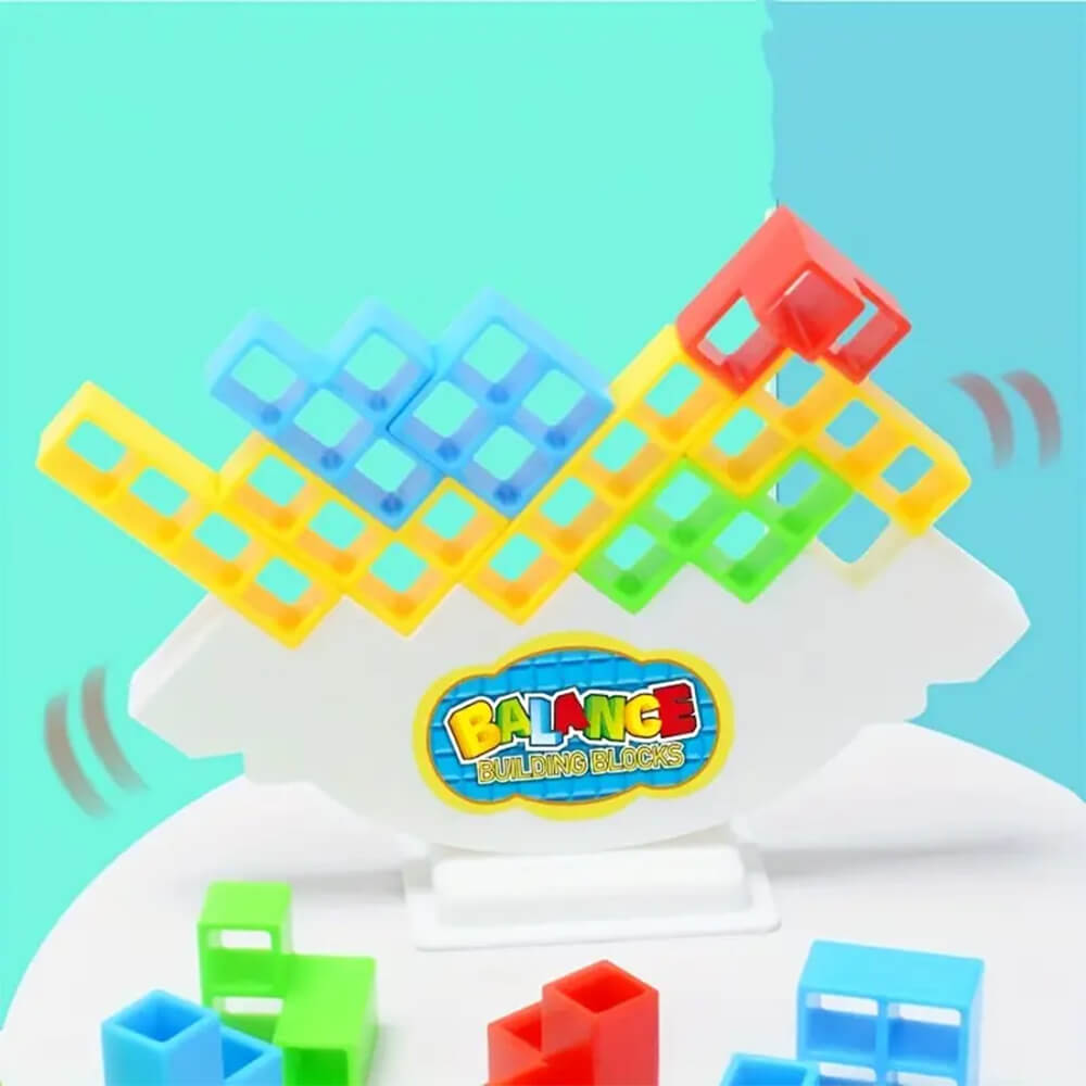 TETRA TOWER BALANCE BUILDING BLOCKS