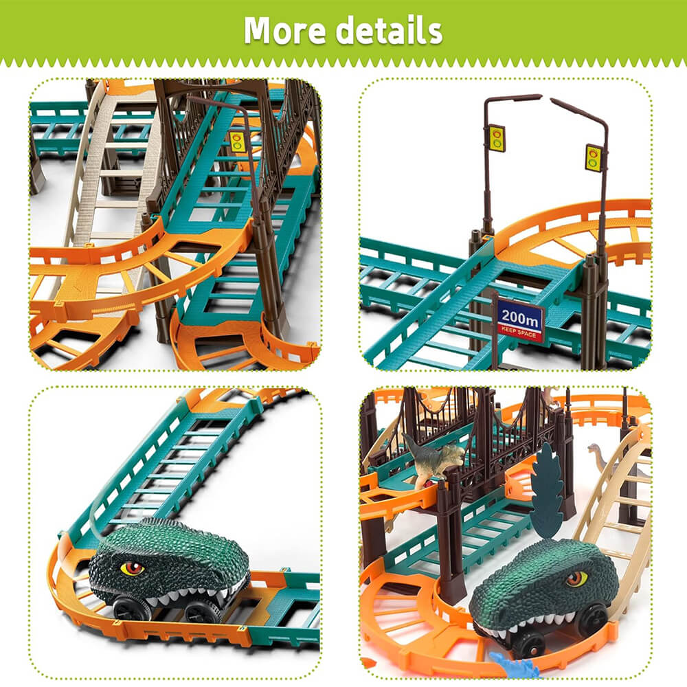 DINO MULTIPLE LAYOUTS TRACK SET