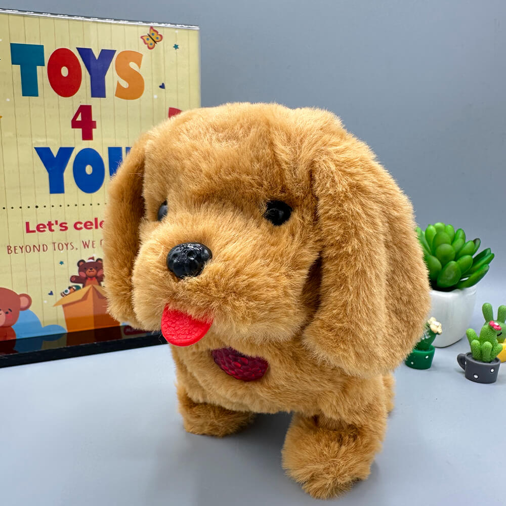 WALKING PLUSH CUTE DOG TOY