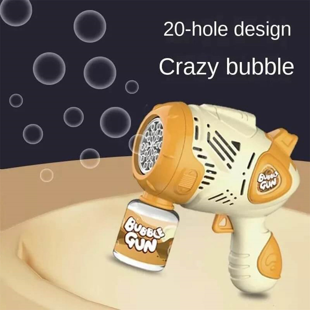 20 HOLES AUTOMATIC BUBBLE GUN