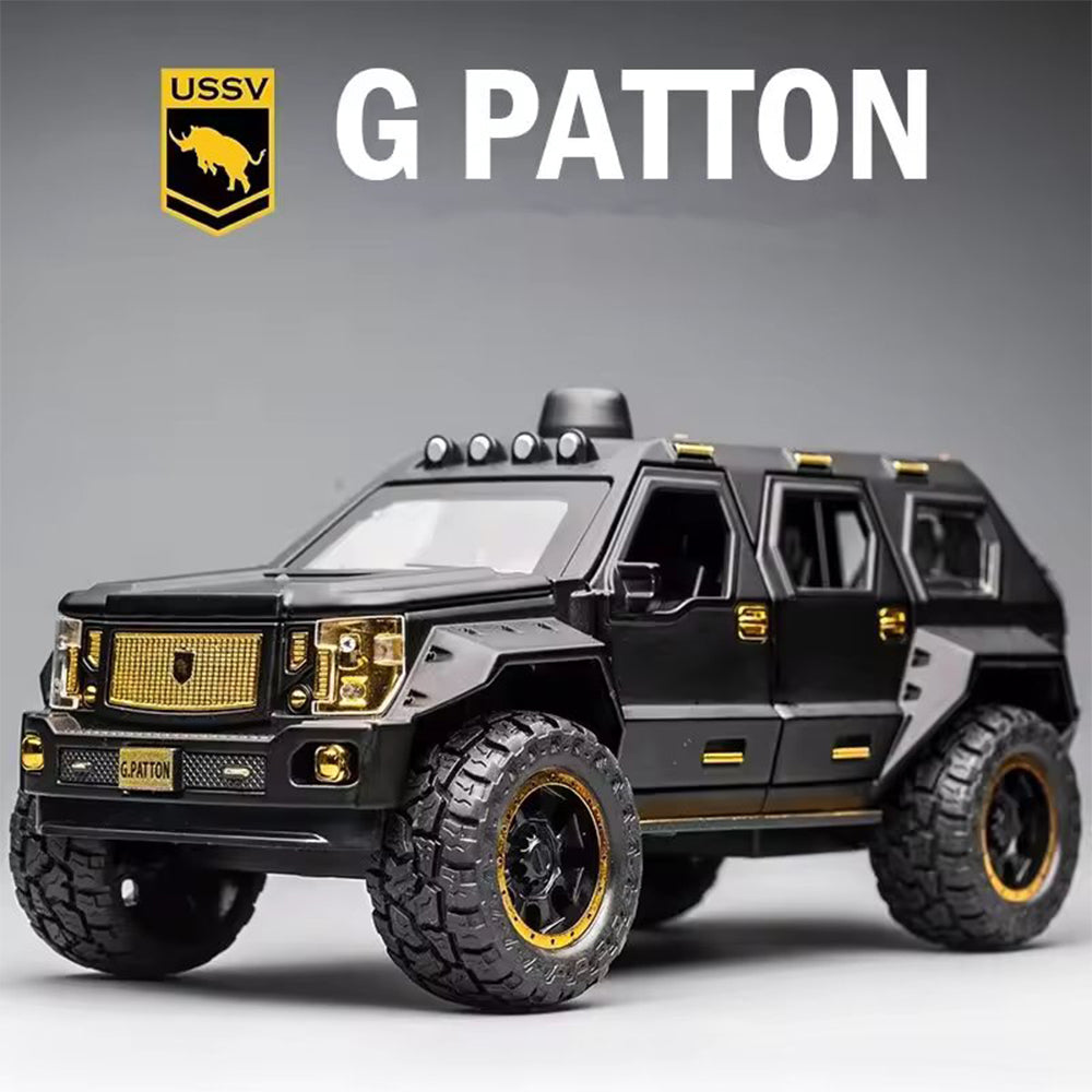 1:24G PATTON GX ARMORED ALLOY DIECAST MODEL