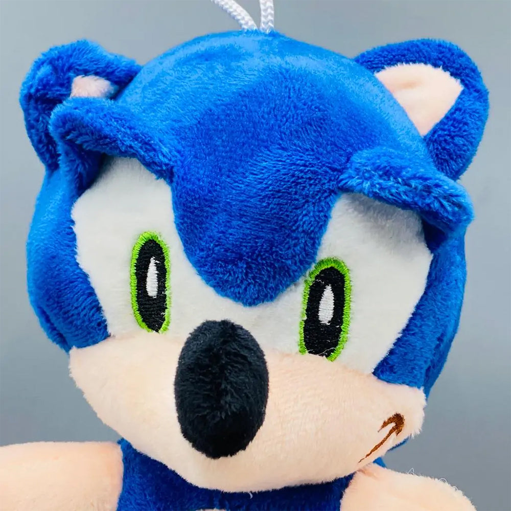 BLUE HEDGEHOG CUTE & SOFT STUFFED PLUSH TOY - 45CM