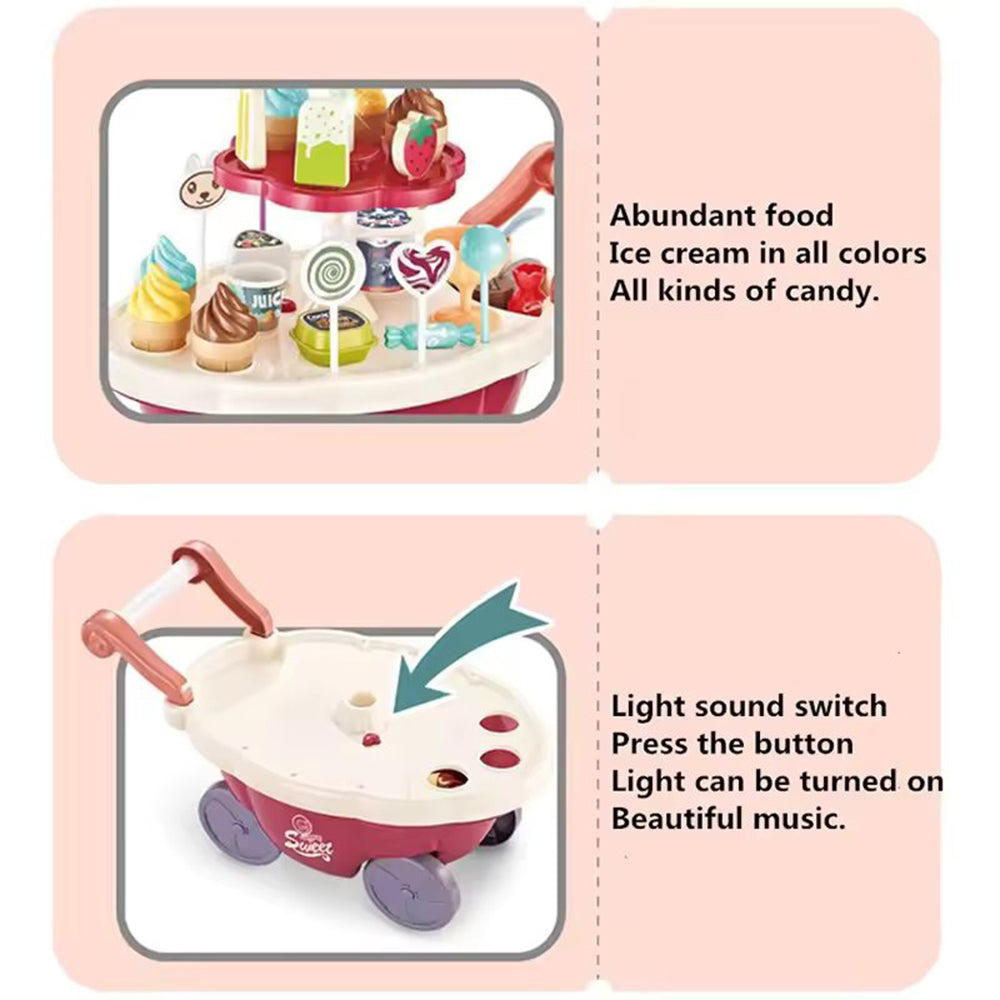 PRETEND PLAY ICE CREAM COOKING SET
