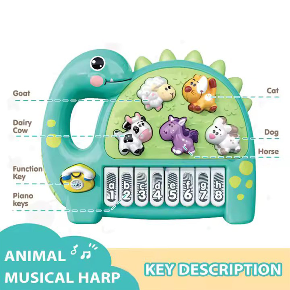 EDUCATIONAL DINOSAUR PIANO TOY