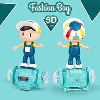 Thumbnail for 360 DEGREE ROTATING MUSICAL DANCING FASHION BOY WITH 5D LIGHT