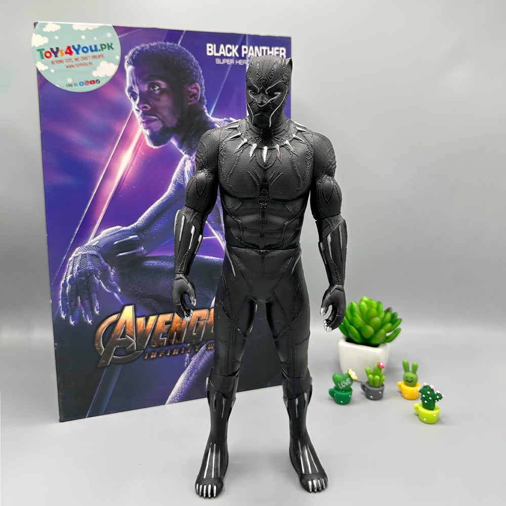 AVENGERS SUPER HERO BLACK PANTHER FIGURE TOY