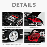 Thumbnail for 1:24 BENZ 300SL ALLOY DIECAST MODEL