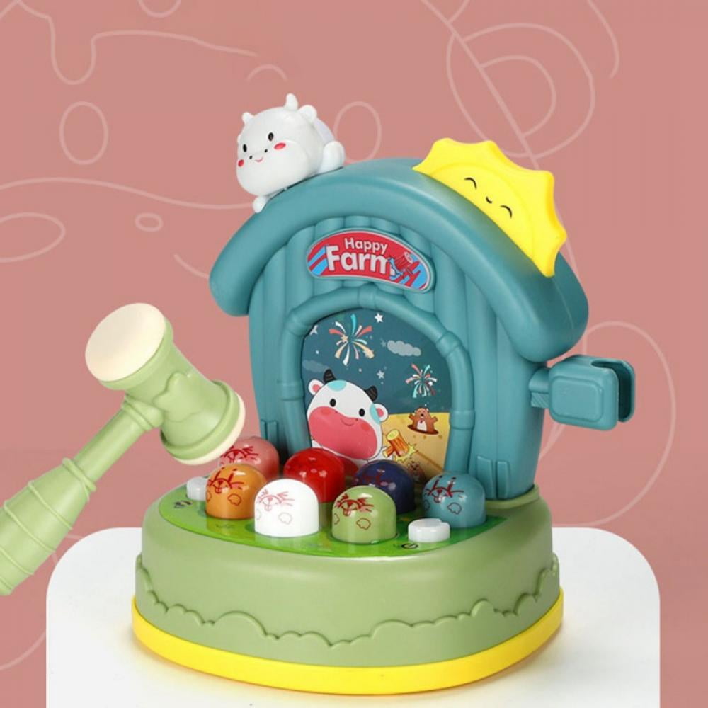 BABY EARLY EDUCATION HIT HAMSTER GAME WITH LIGHT AND SOUND