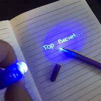 Thumbnail for PACK OF 2 - INVISIBLE MAGIC PEN WITH UV-LIGHT