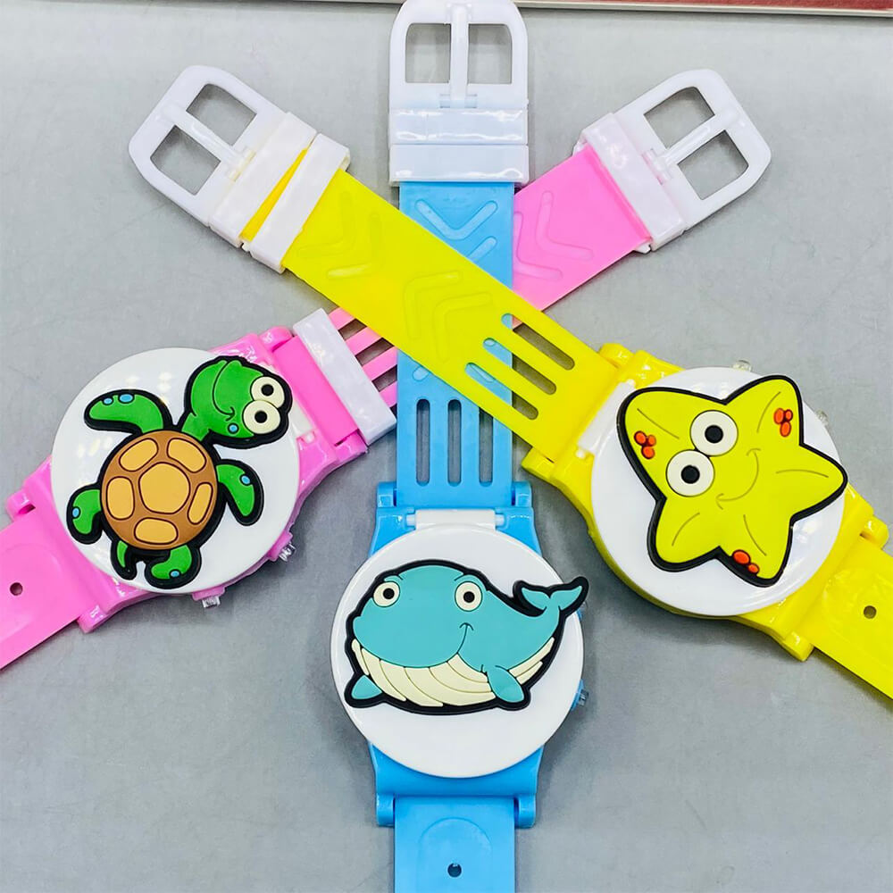 3D CARTOON WRIST WATCH (3PCS)