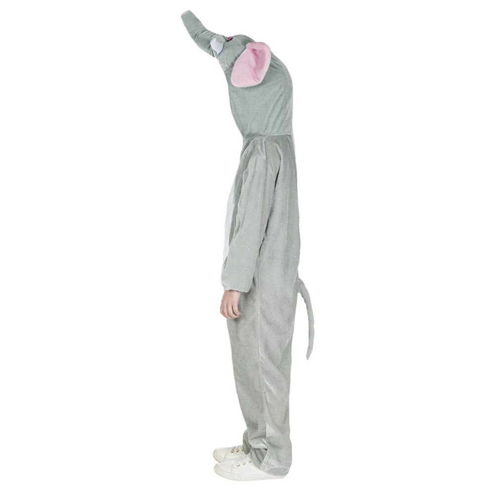 KIDS ELEPHENT COSTUME WITH JUMP SUIT AND HEADSET