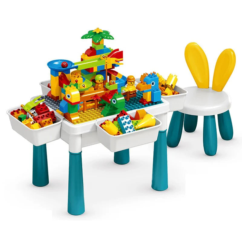 3 in 1 Building Block Table with Chair