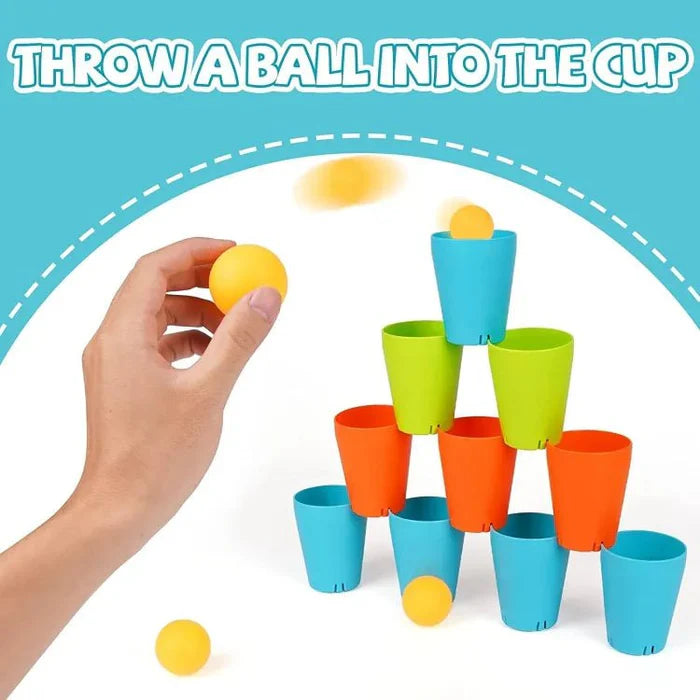 KIDS GLASS BALL STACKING GAME