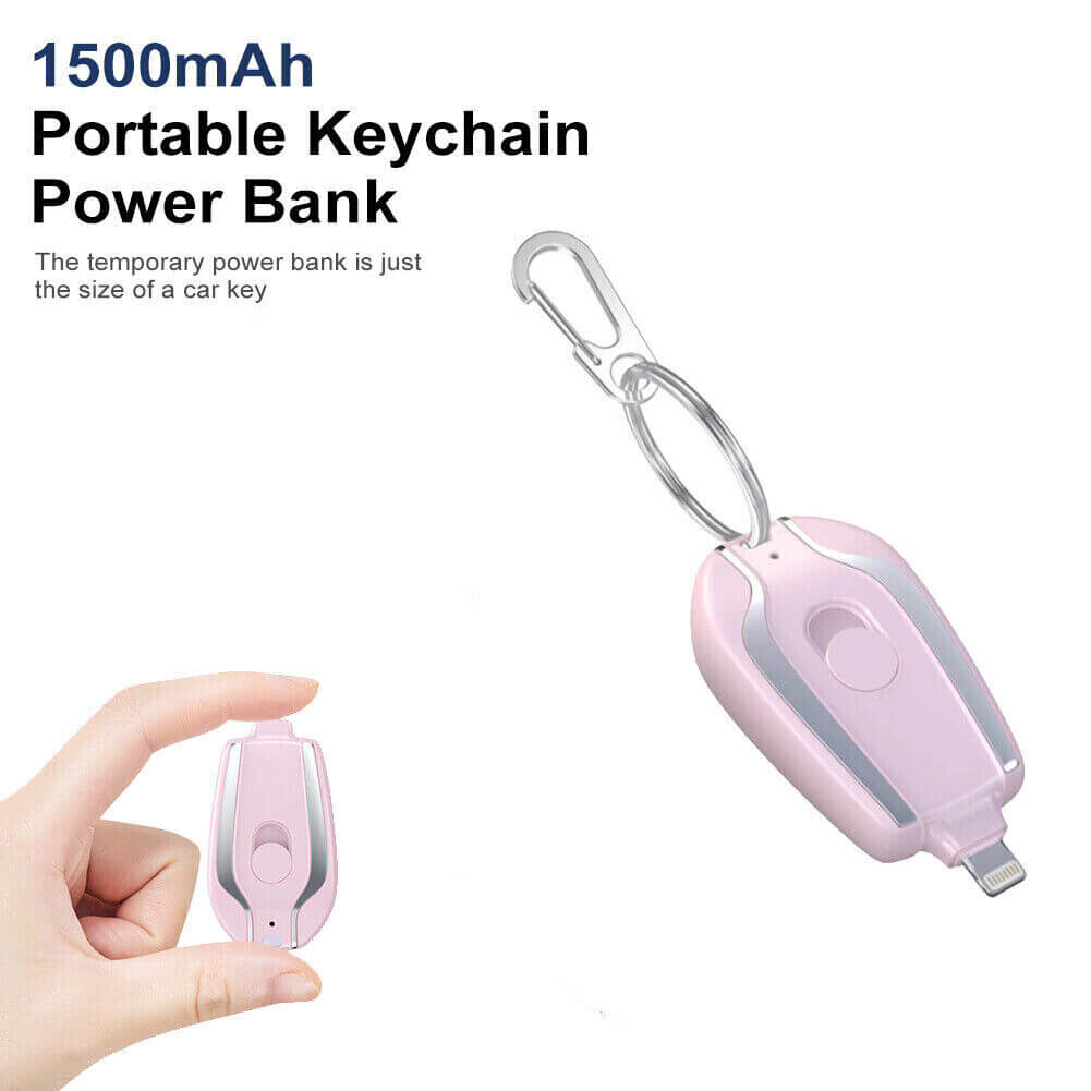 PORTABLE KEYCHAIN MINI POWER BANK