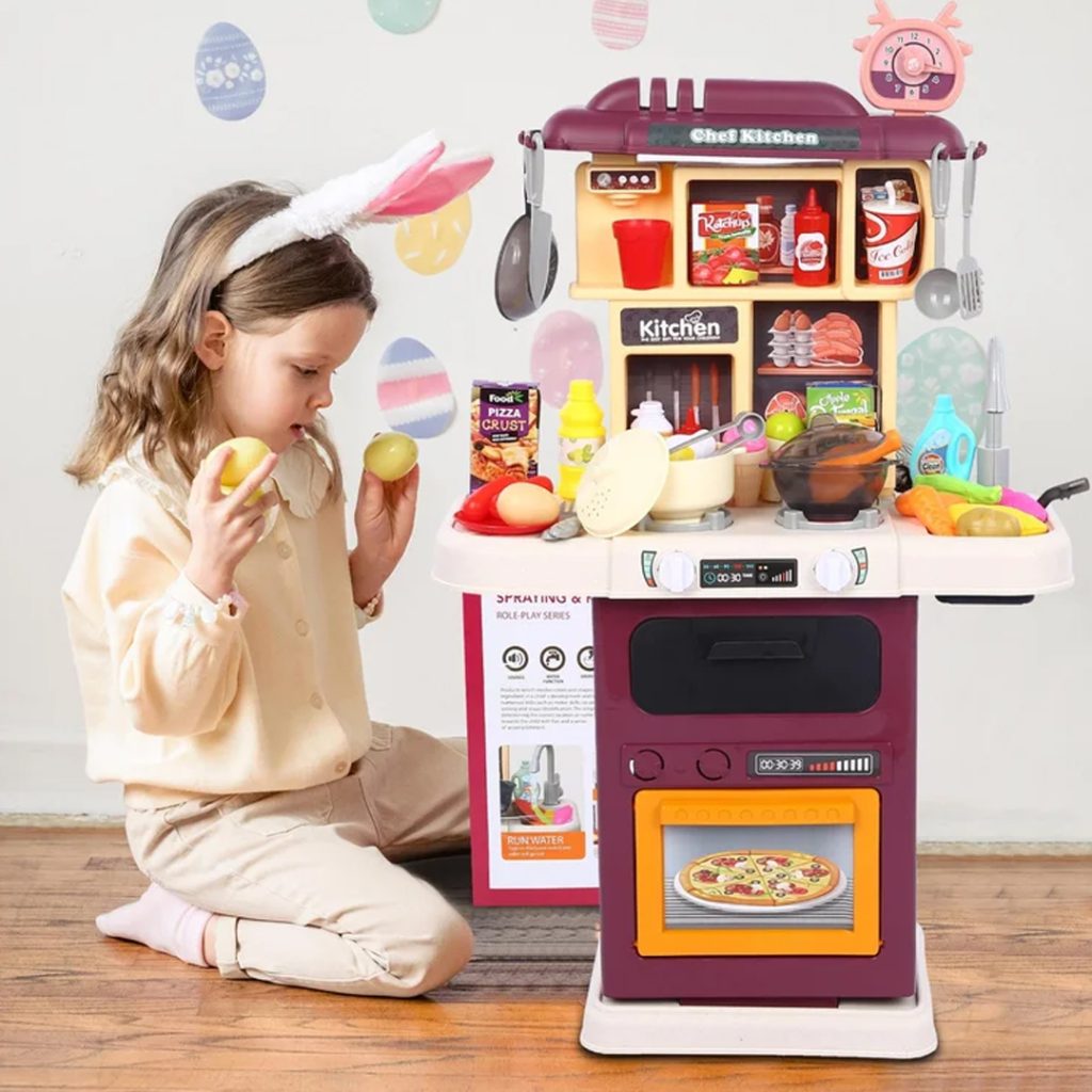 ROLE-PLAY KITCHEN COOKING PLAY SET - 64 PCS – Toys4you.pk