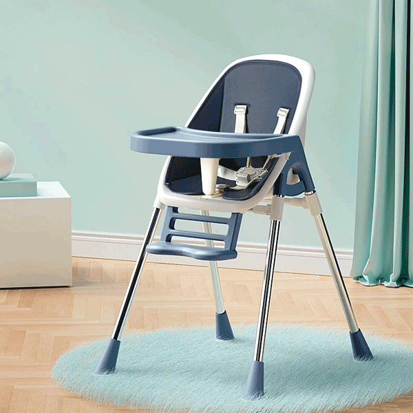 MULTI FUNCTIONAL 2 IN 1 BABY FEEDING CHAIR WITH REMOVABLE TRAY