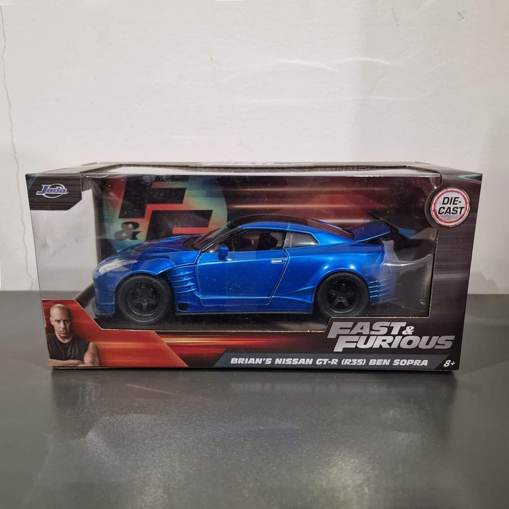 1:24 FAST AND FURIOUS JADA BRAINS GTR-35  DIECAST MODEL