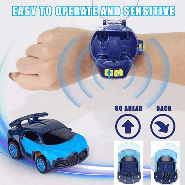 RC MINI CUTE HAND WATCH REMOTE CONTROL CAR FOR KIDS