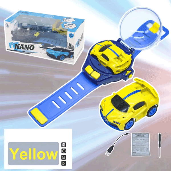 RC MINI CUTE HAND WATCH REMOTE CONTROL CAR FOR KIDS