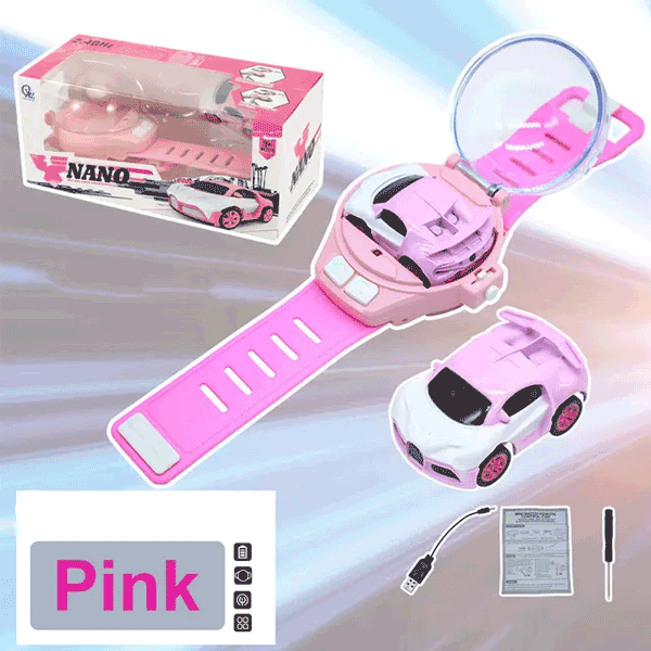 RC MINI CUTE HAND WATCH REMOTE CONTROL CAR FOR KIDS