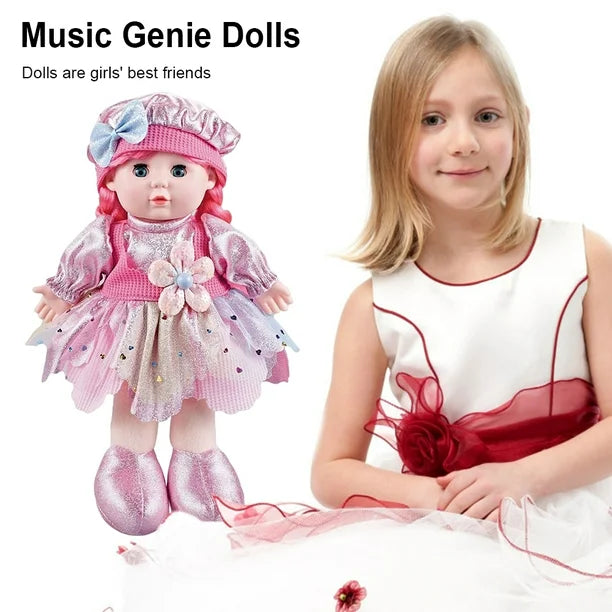 13 INCH BABY GIRL GENIE DOLL WITH MUSIC