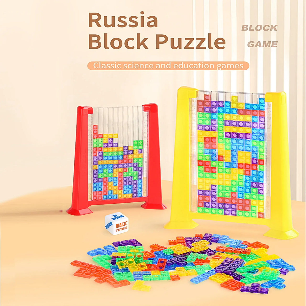 TETRIS PUZZLE BOARD GAME FOR KIDS