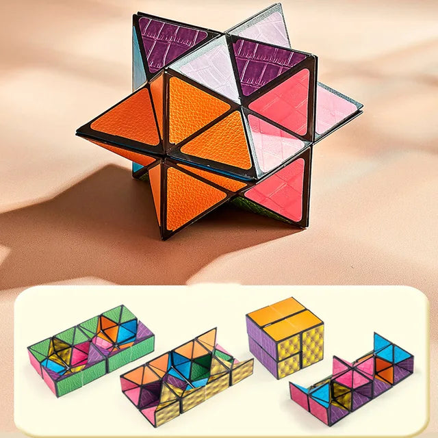 3D dimensional Variety Geometric Magic Cube