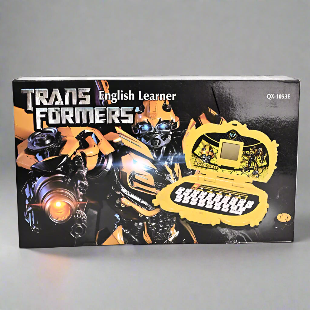 TRANSFORMERS ENGLISH MINI LEARNER COMPUTER WITH 20 FUN ACTIVITIES